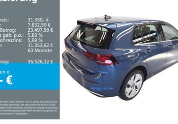 VW Golf 3.355 km 31.330 &euro; Ettlingen 76275