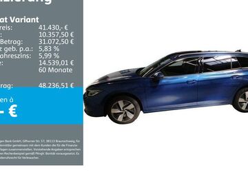 VW Passat Variant 10.221 km 41.430 &euro; Durmersheim 76448