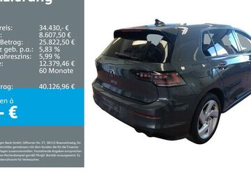 VW Golf 11.052 km 34.430 &euro; Durmersheim 76448