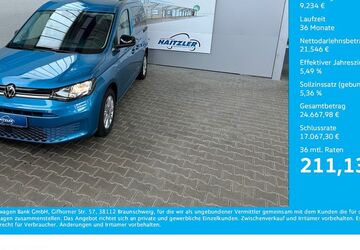 VW Caddy 10.800 km 30.780 &euro; Gernsbach 76593