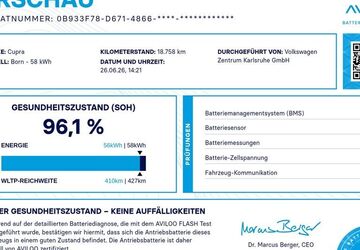 Cupra Born 18.800 km 28.980 &euro; Karlsruhe 76131