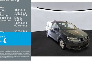 VW Sharan 45.235 km 31.430 &euro; Ettlingen 76275